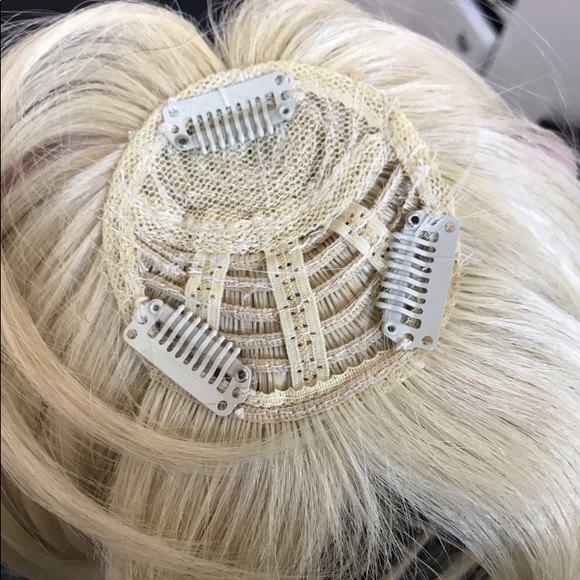 Blonde 613 Hair topper main image 7